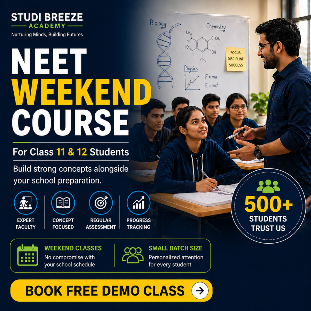 neet weekend coaching in ambattur